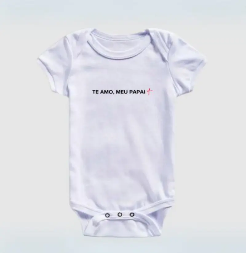 Te amo, meu papai (body infantil)