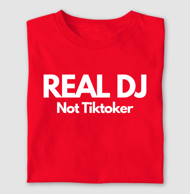 REAL DJ, não Tiktoker!