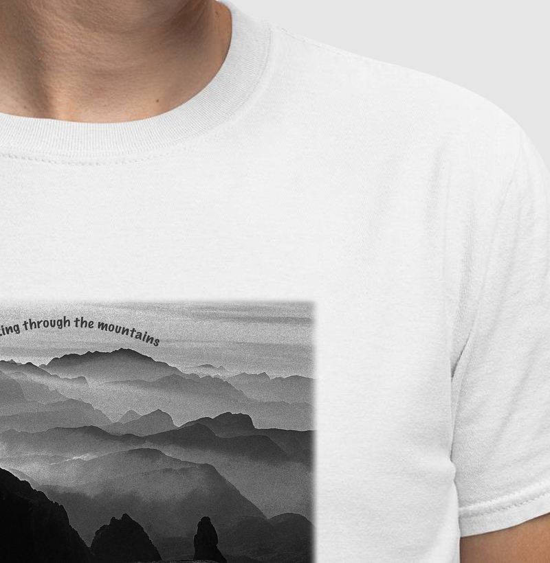 Walking Through The Mountain