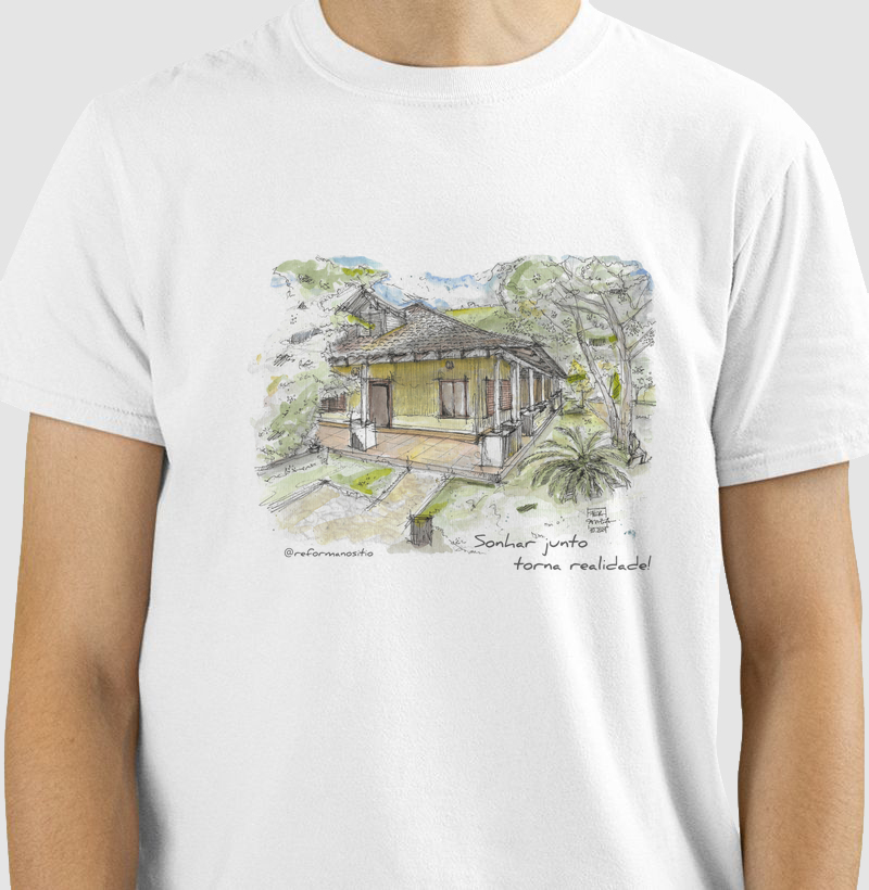 Camiseta - Sonhar junto torna realidade!