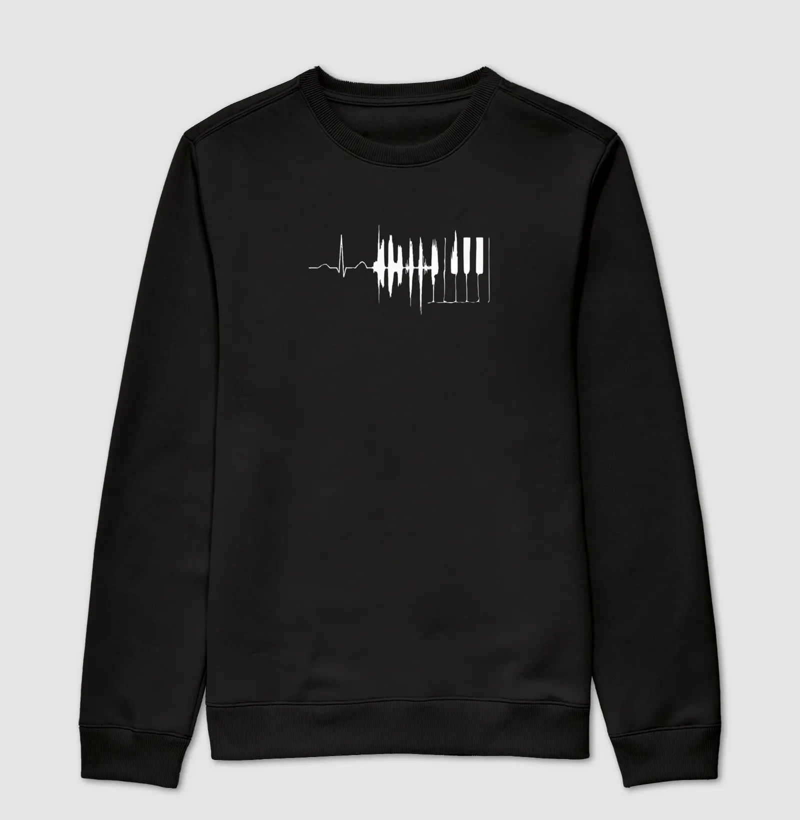 Wave Piano Distorted
