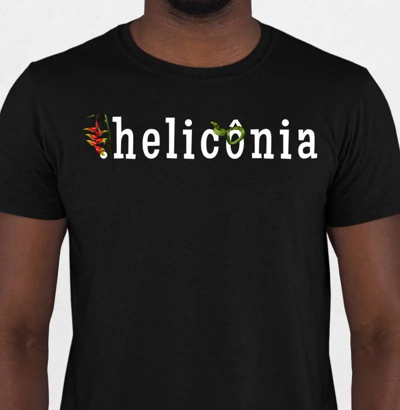 Helicônia Camisa colorida