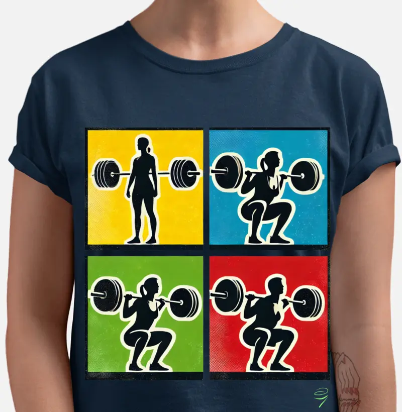 Camiseta Feminina Movimentos III