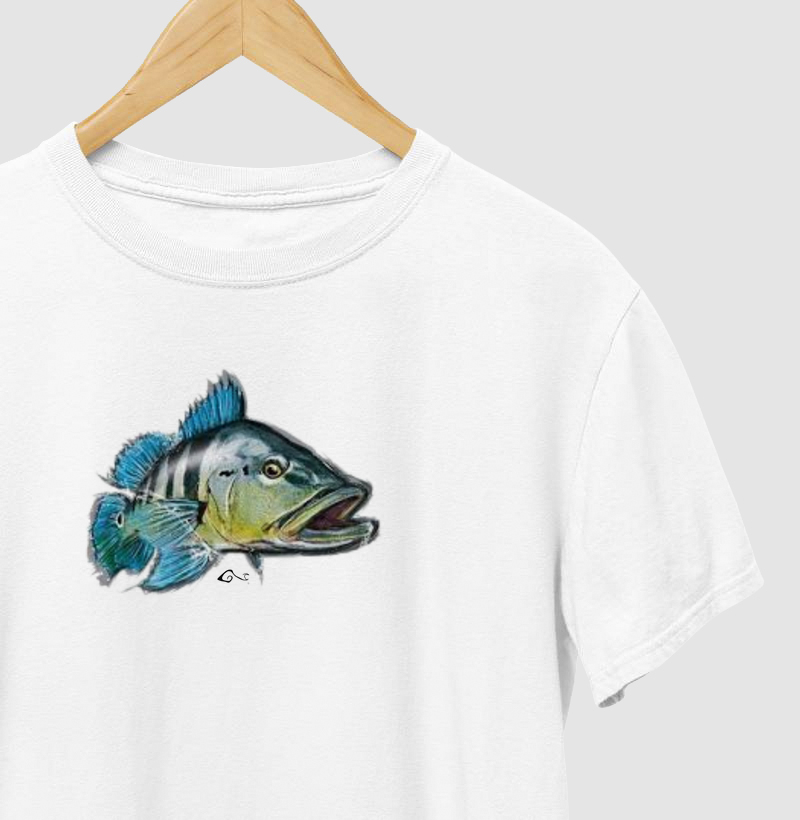 Tucunaré Azul Aquarela 2