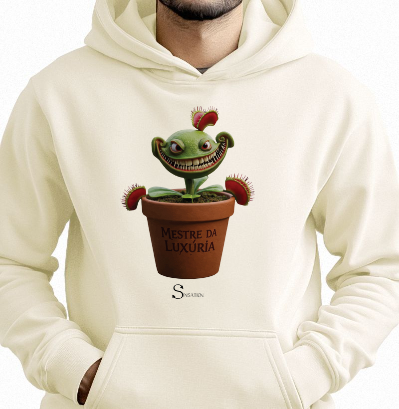 Hoodie Moletom - Luxúria - Planta Carnívora