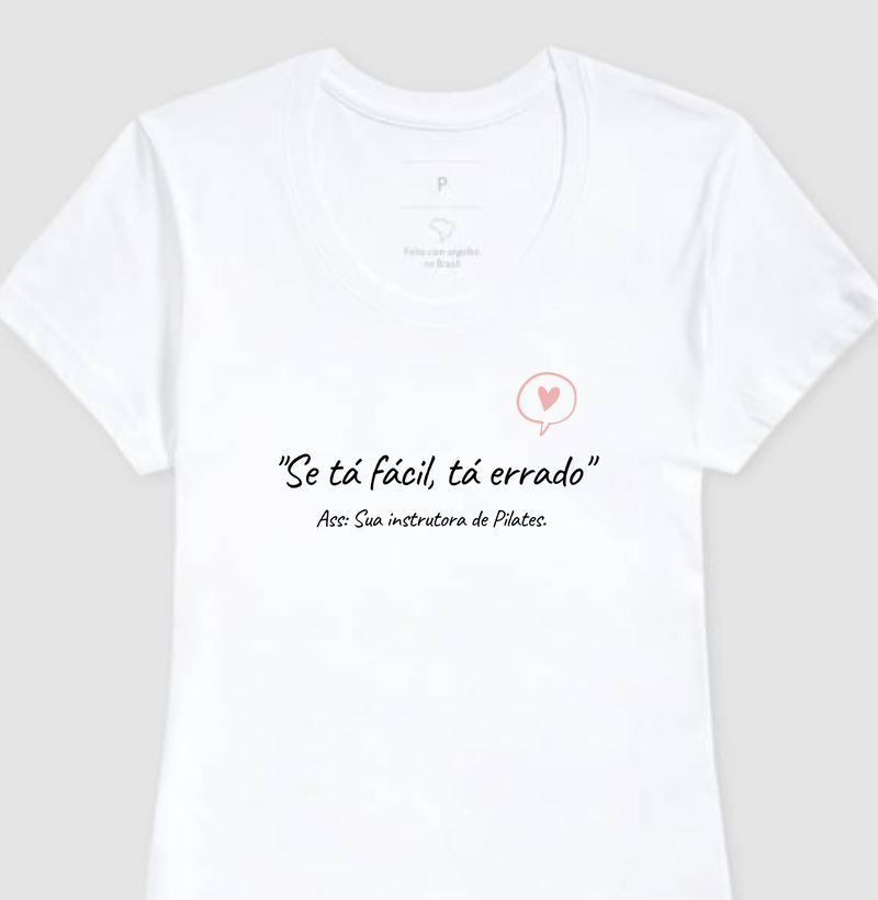 Se tá fácil, tá errado.