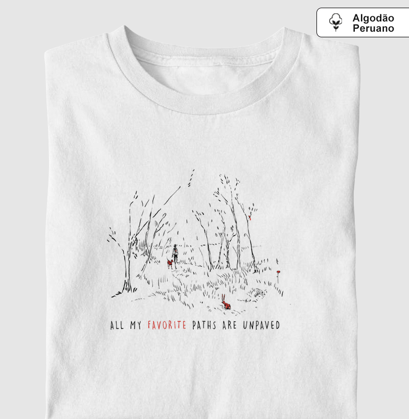 Algodão Peruano - Unpaved (Natureza e Trilha)