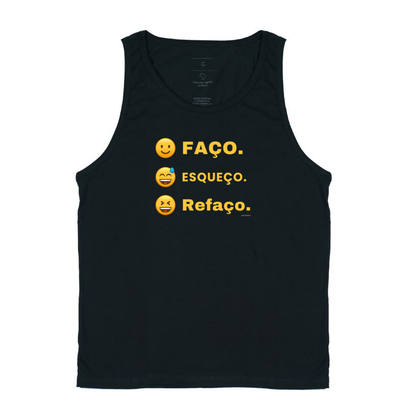 Faço. Esqueço. Refaço.