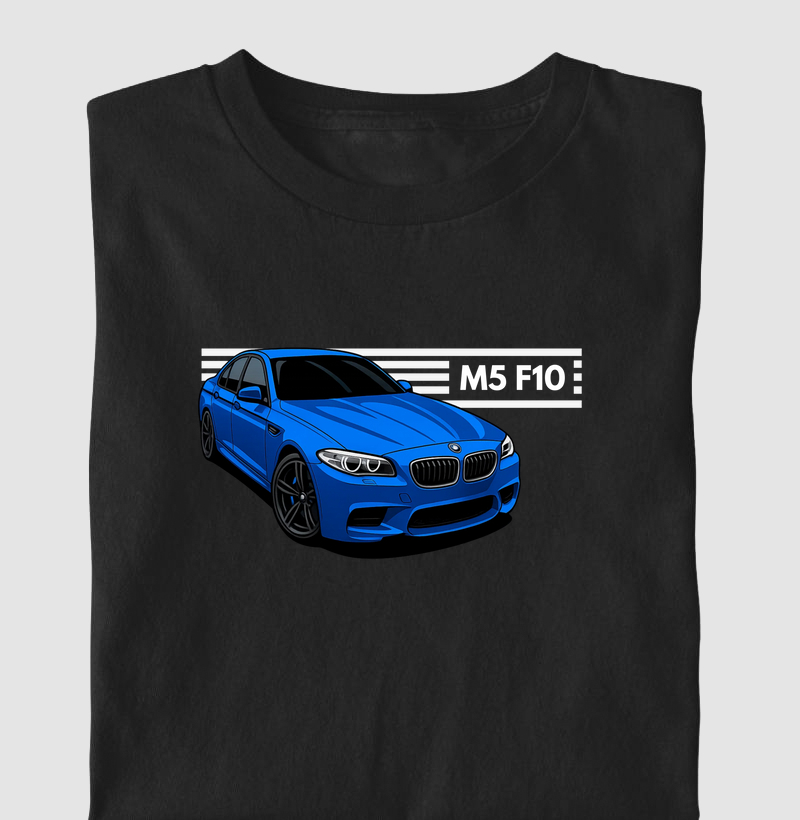 M5 F10 Blue Power Lines