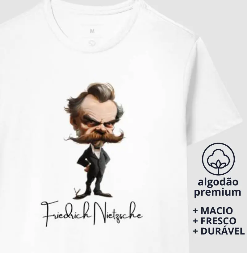 Camiseta Friedrich Nietzsche