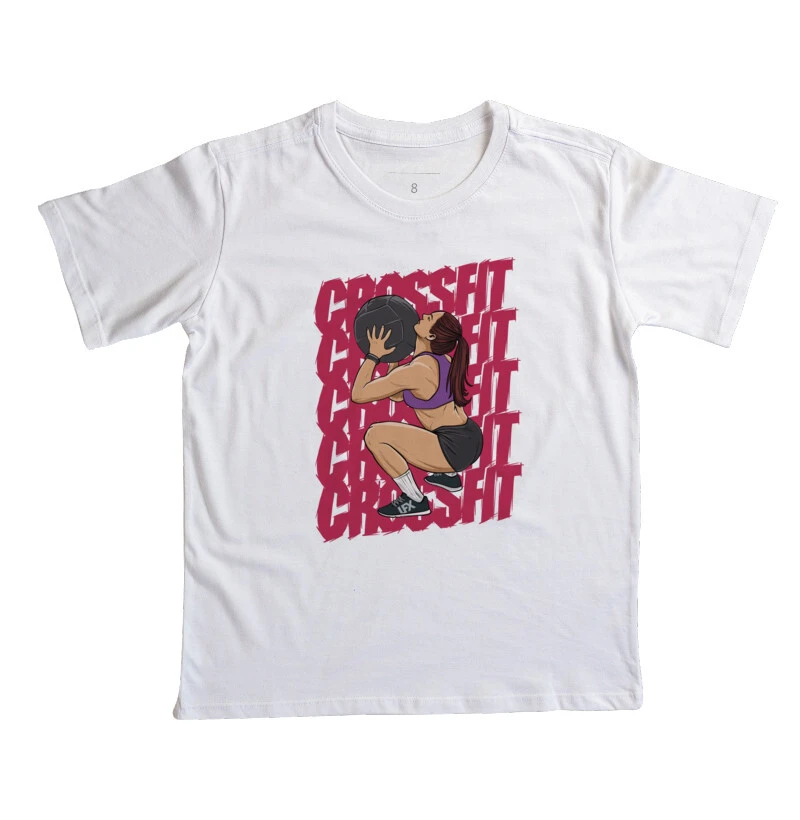 Mulher fazendo Wall Ball V01