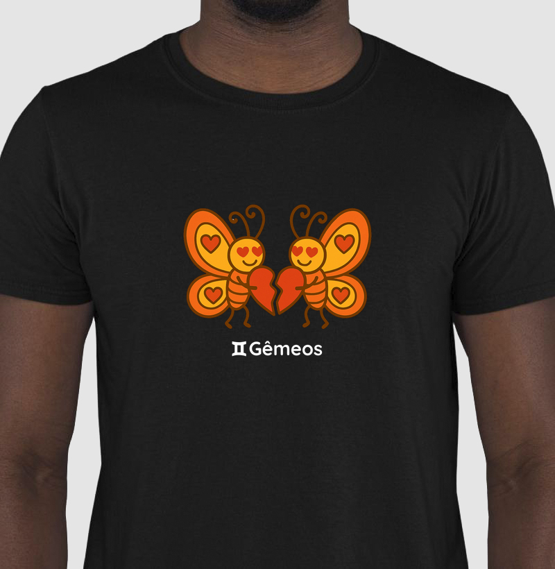 Borboleta apaixonada - signo gêmeos