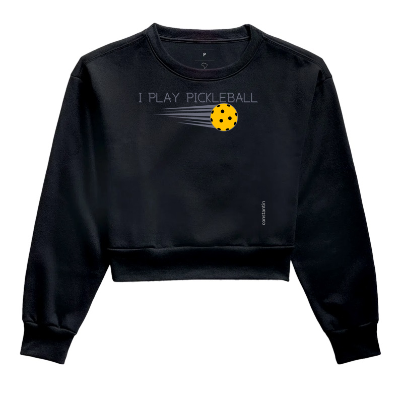 I play pickleball - (Eu pratico pickleball)