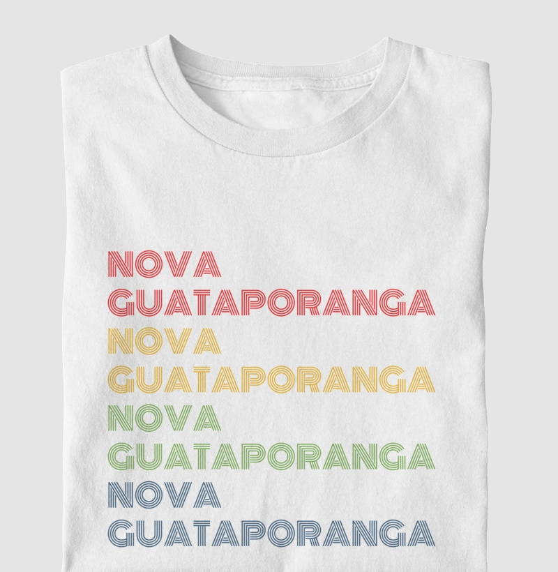 Nova Guataporanga Letreiro Retrô