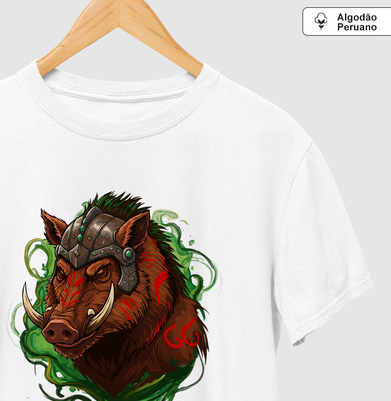 Javali - Jiu-Jitsu - Algodão Peruano