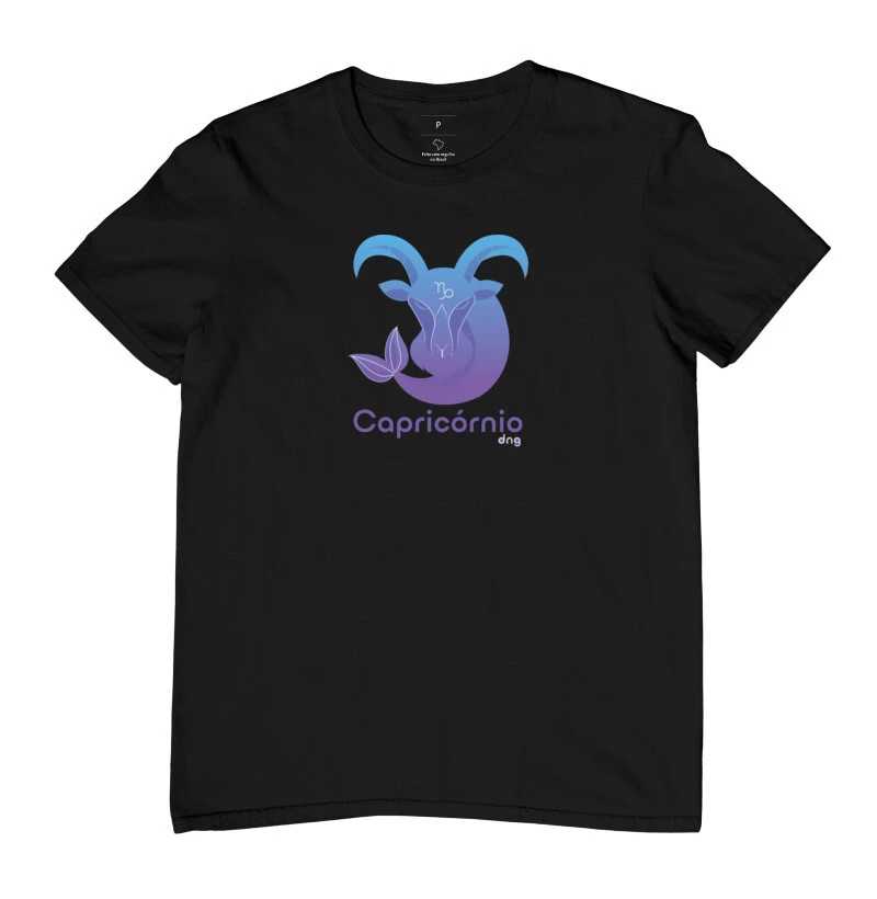 Camisa Signos do Zodíaco - Capricórnio