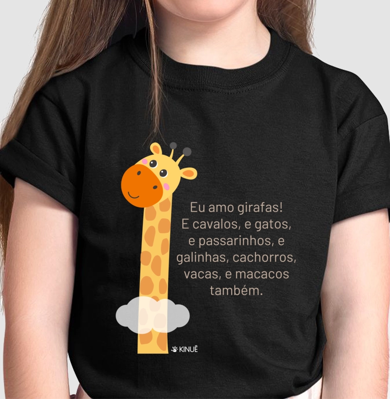 Infantil - Eu amo girafas! E cavalos, e cachorros, e passaros, e macacos, e galinhas, e gatos, e vacas também.