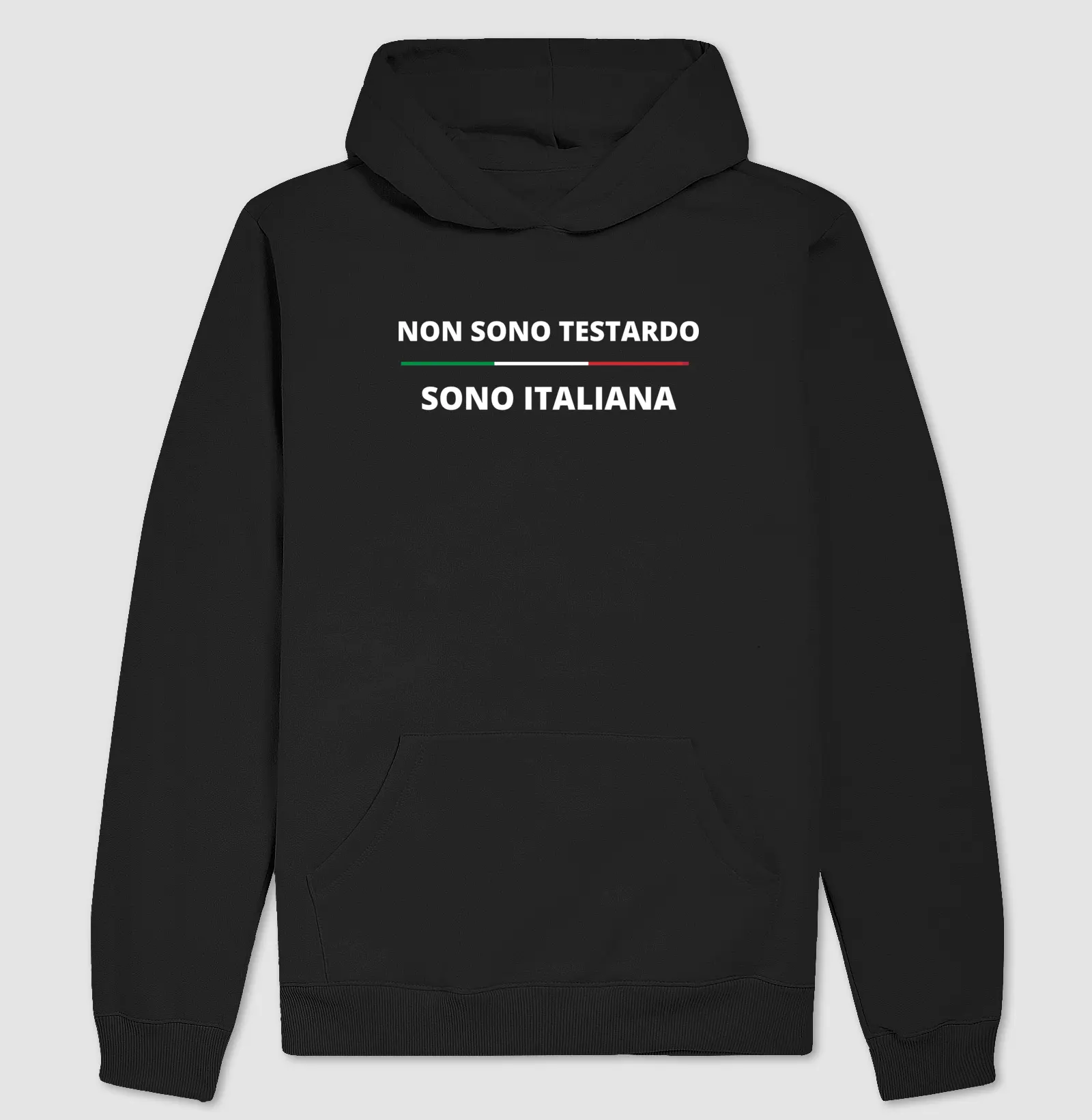 Eu não sou teimoso, sou italiano - em italiano