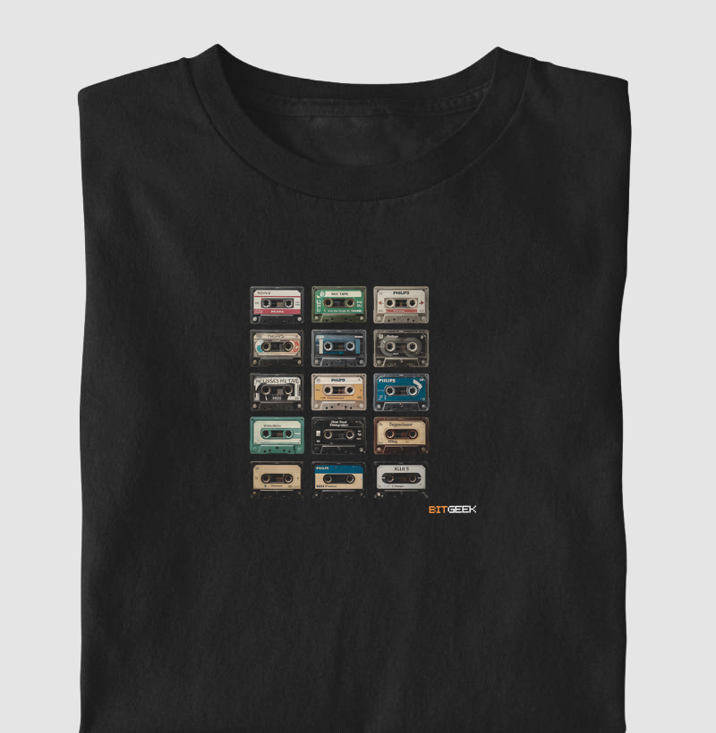 Camiseta Infantil Mix Tapes