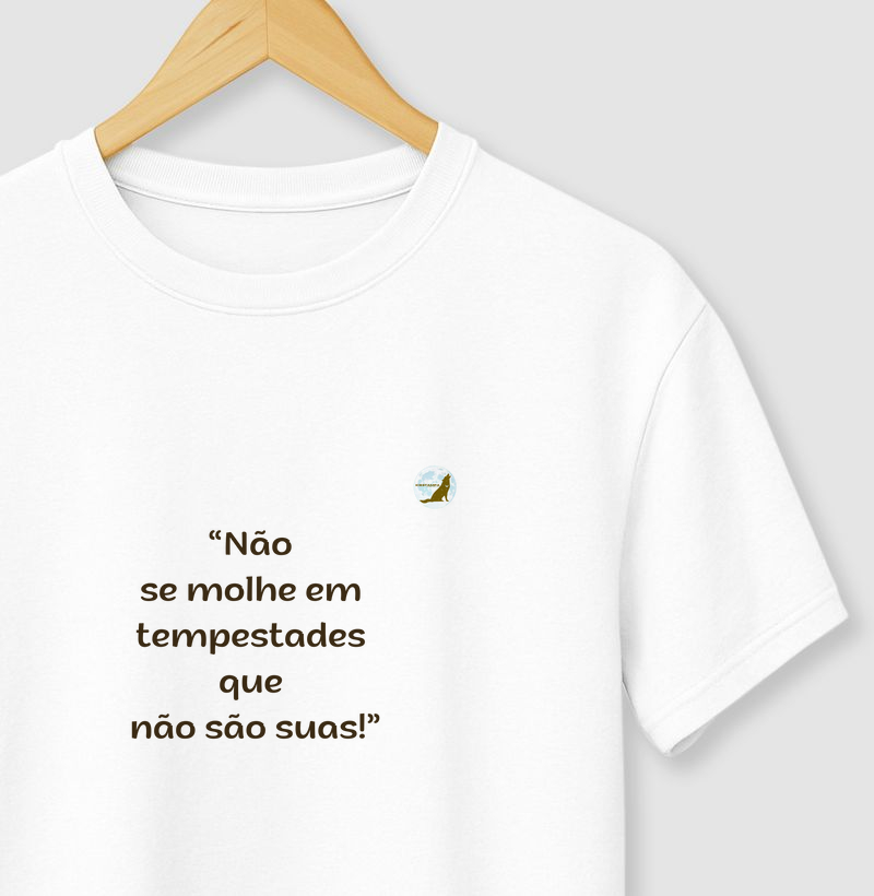 Não se molhe!