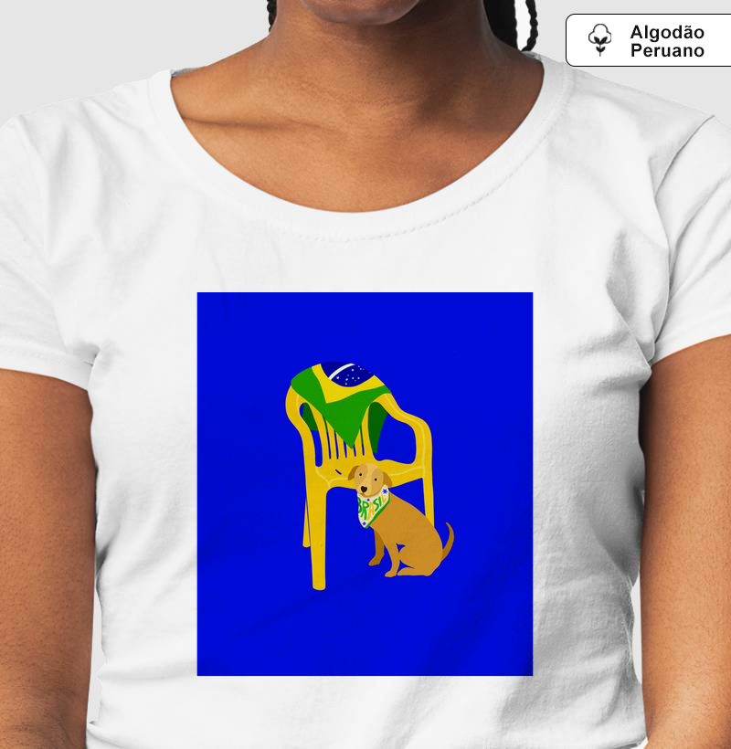 Camiseta Algodão Peruano Torcida