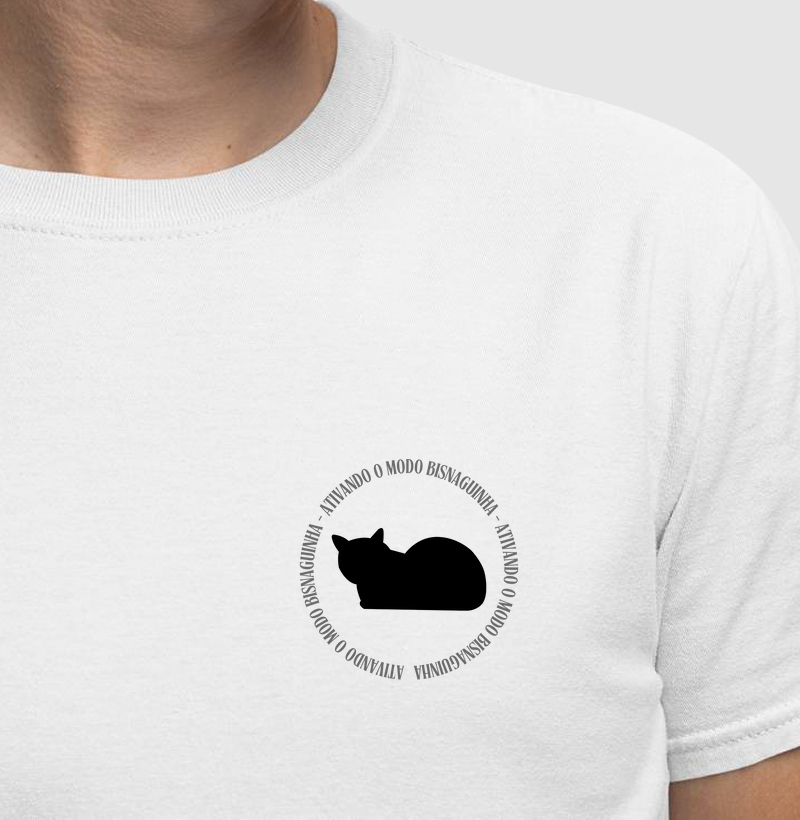 Camiseta- Ativando o modo bisnaguinha