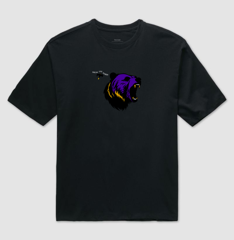 Camiseta Ghosting Oversized