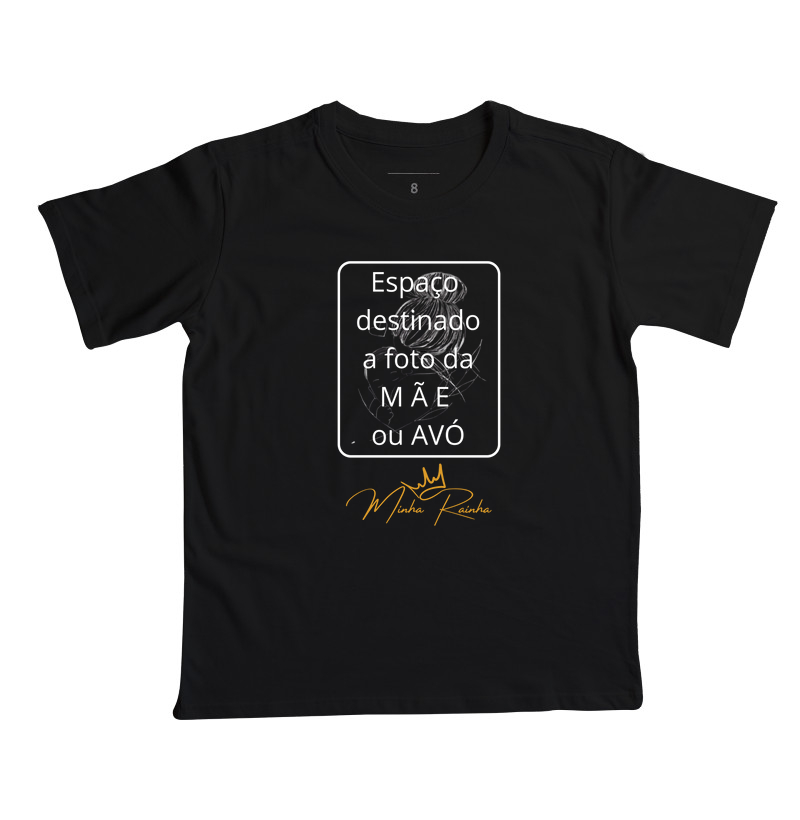 Camiseta Personalizada Homenagem à Mães e/ou Avós