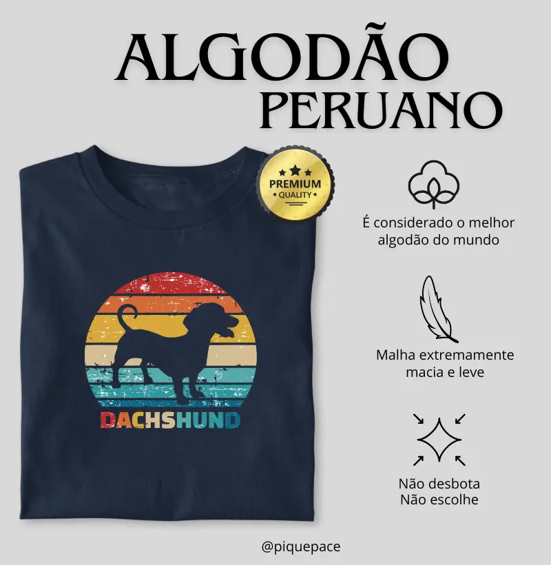 Dachshund Classic [Algodão Peruano]