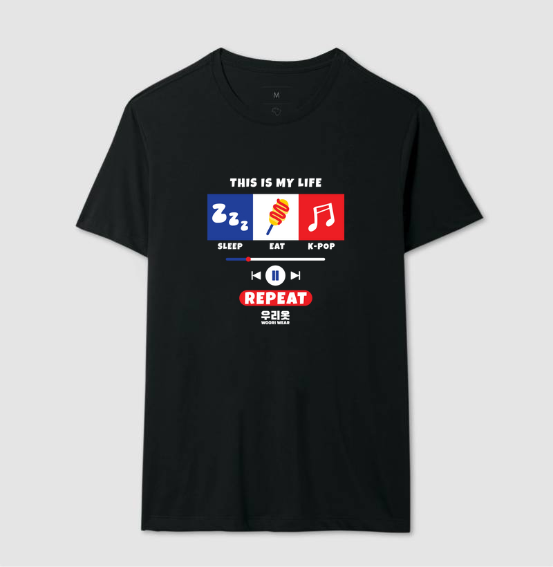 CAMISETA THIS IS MY LIFE KPOP