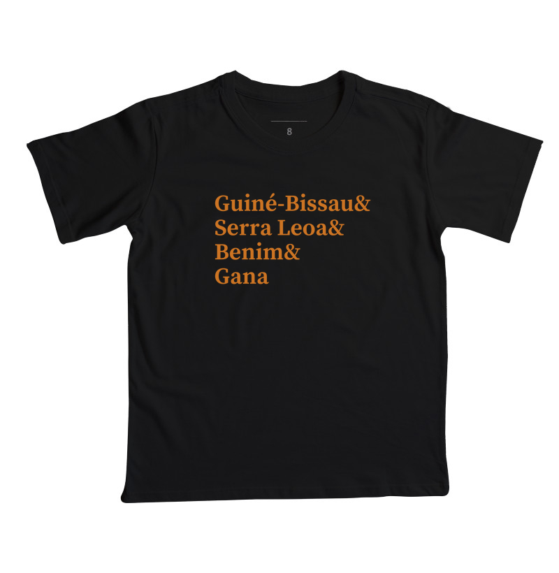 Camiseta Original Eu vim de lá - África