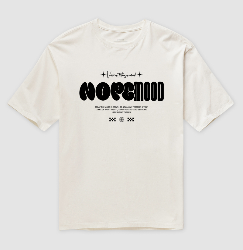 Camiseta Nope Mood