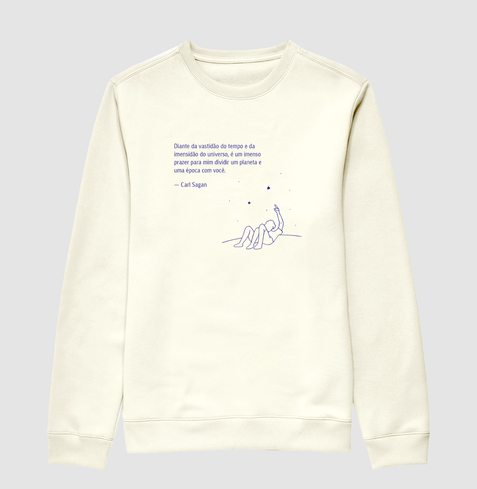 Frase Vastidão do Tempo Carl Sagan