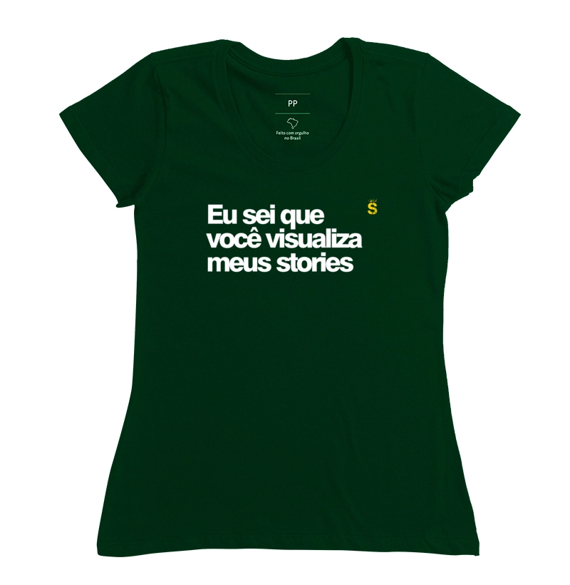 Eu sei que você visualiza meus stories