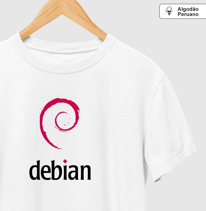 Camiseta Premium Linux Debian