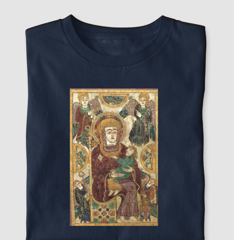 Camiseta A Virgem e o Menino Jesus, século IX