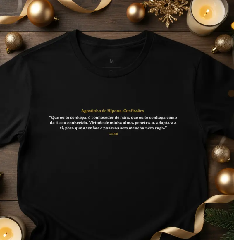 "Que eu te conheça, ó conhecedor de mim"