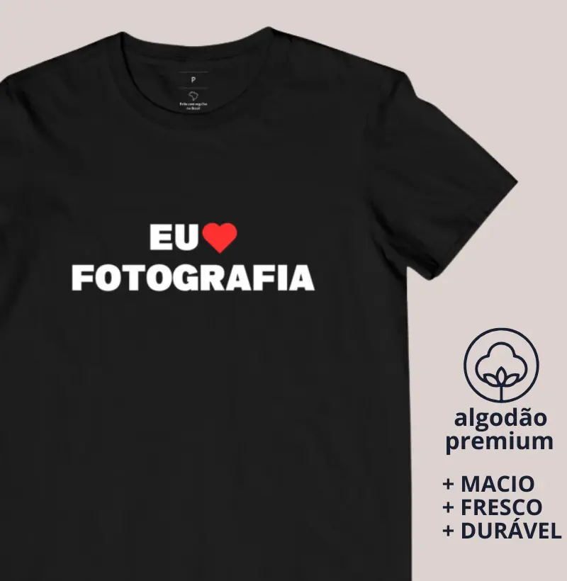 Eu amo fotografia
