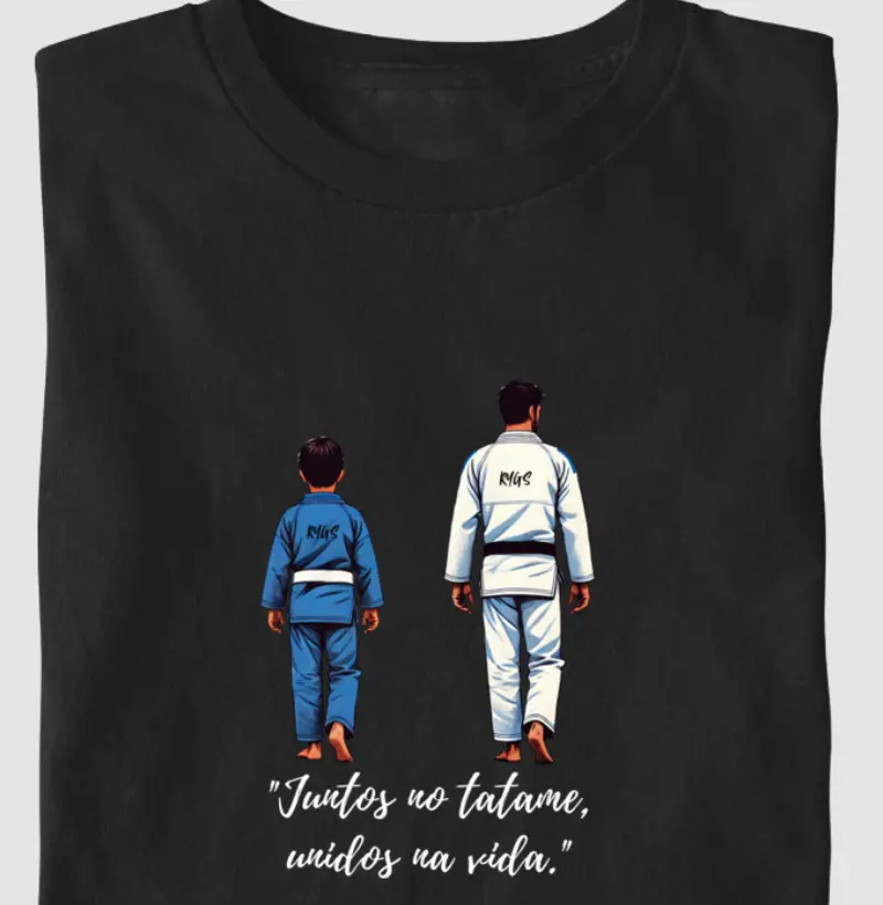 Pai e Filho Juntos no Tatame, Unidos na Vida