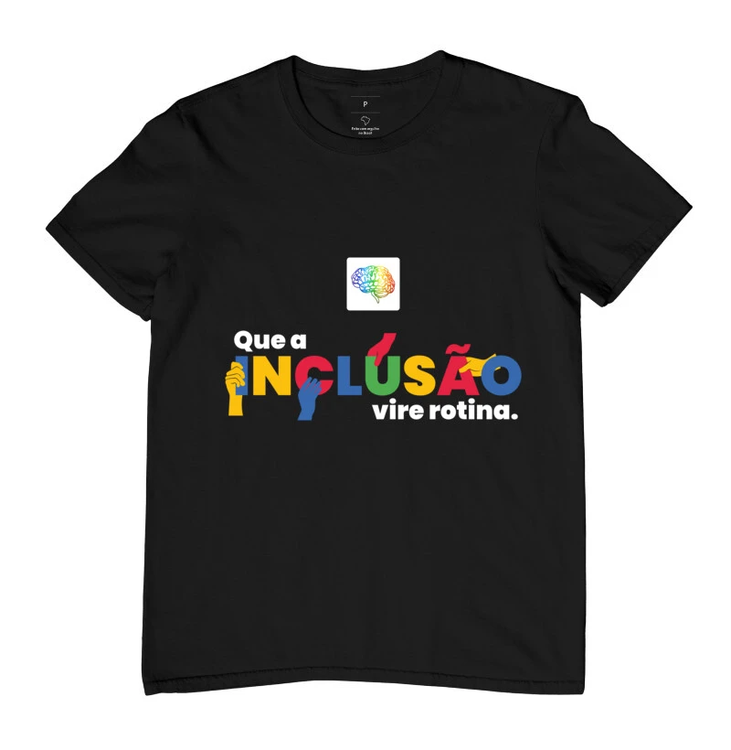 Camiseta Inclusão UNISSEX