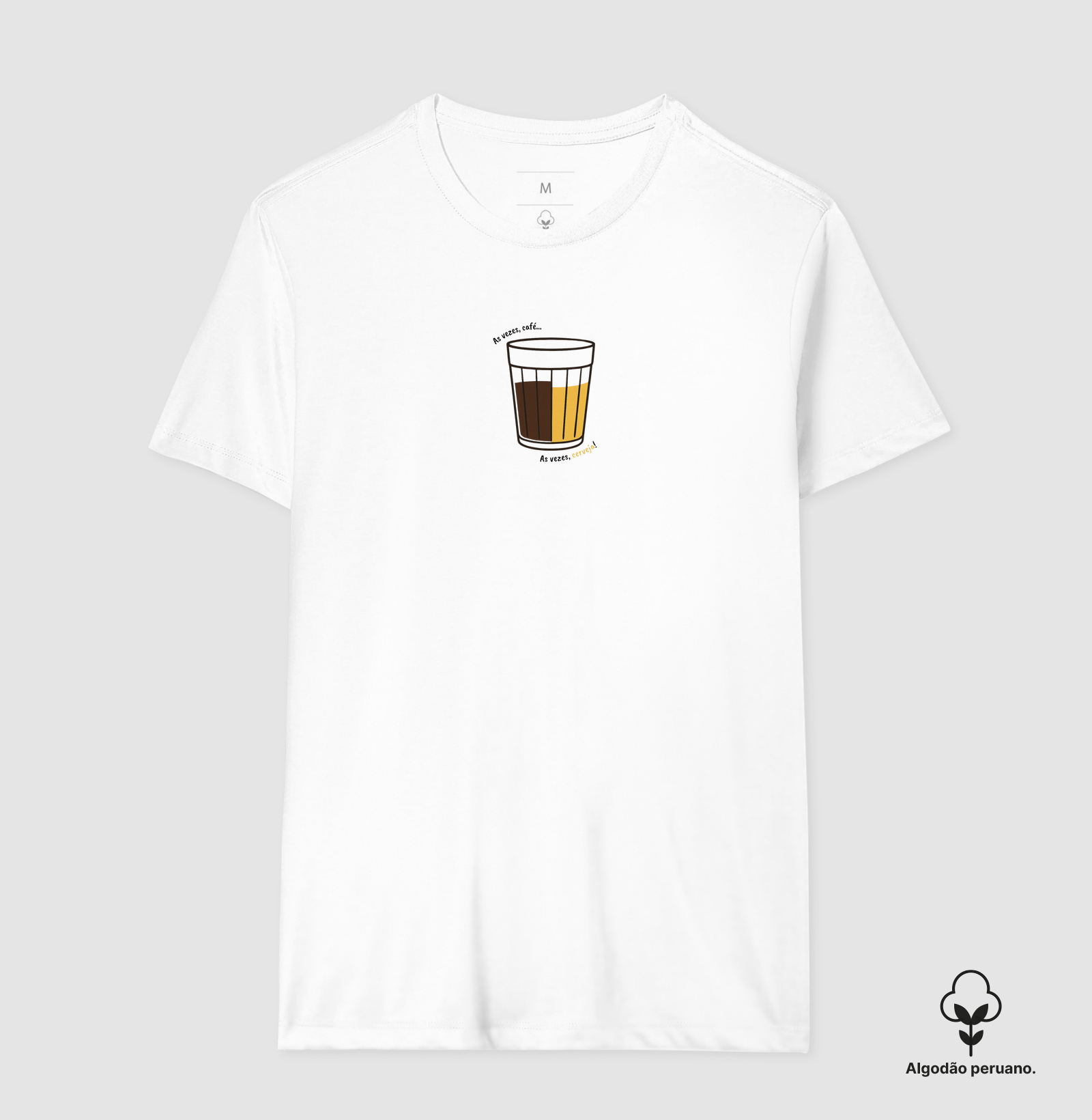 Camiseta Café & Cerveja