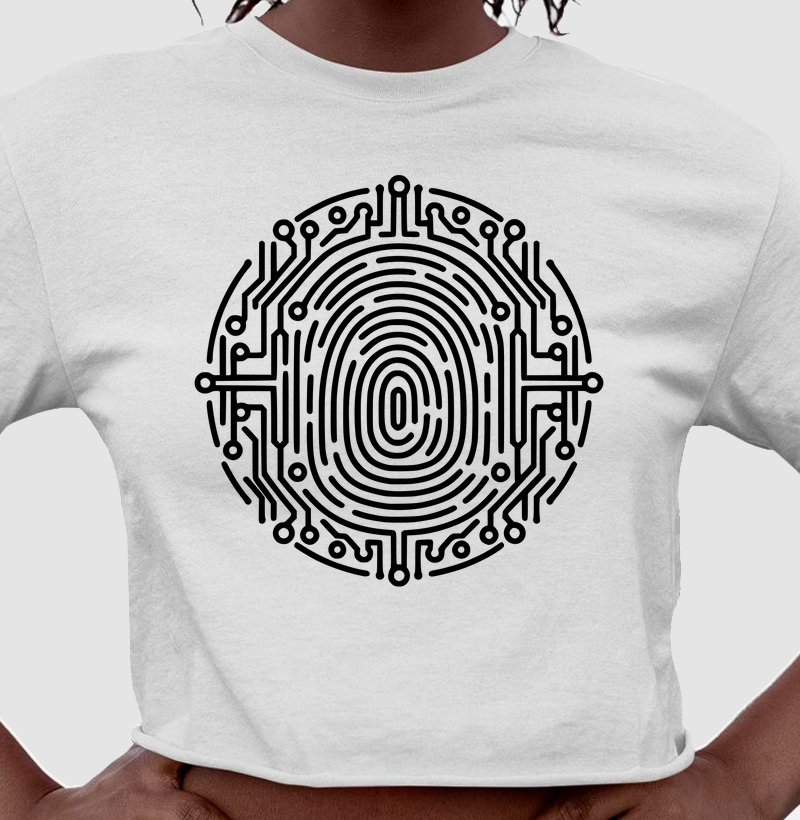 Digital Circuit Fingerprint: Cropped - Conecte-se com o Futuro