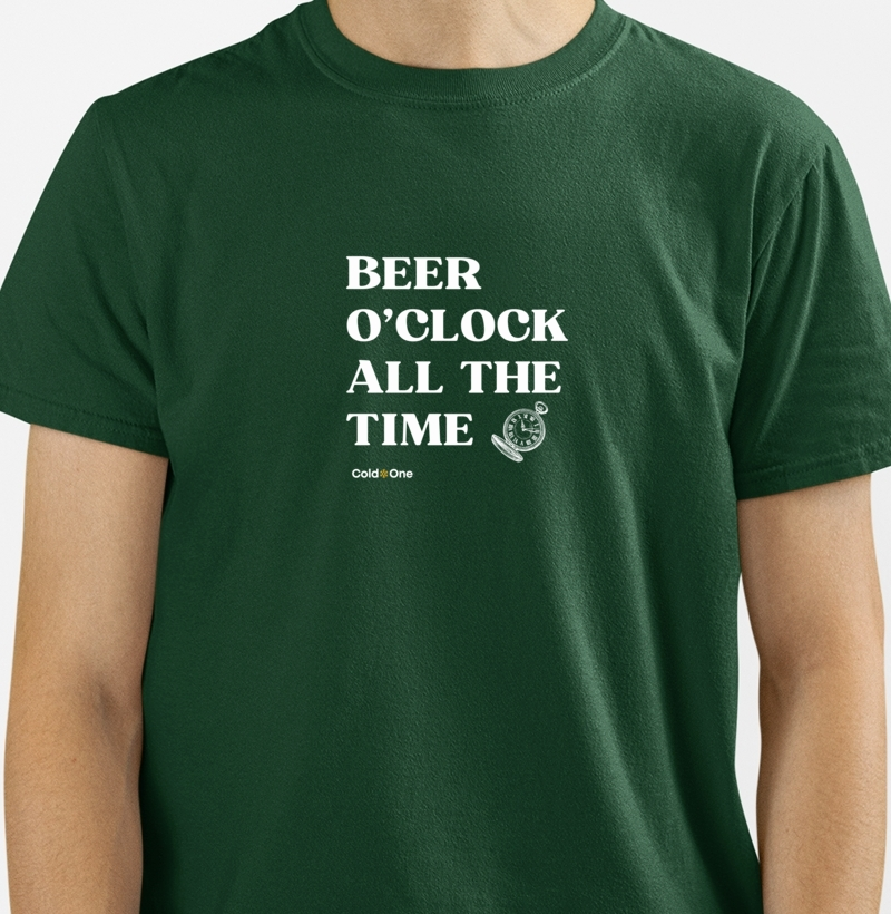Camiseta Beer O'Clock