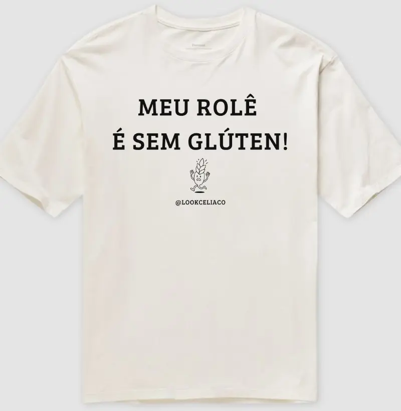 Meu rolê é sem glúten