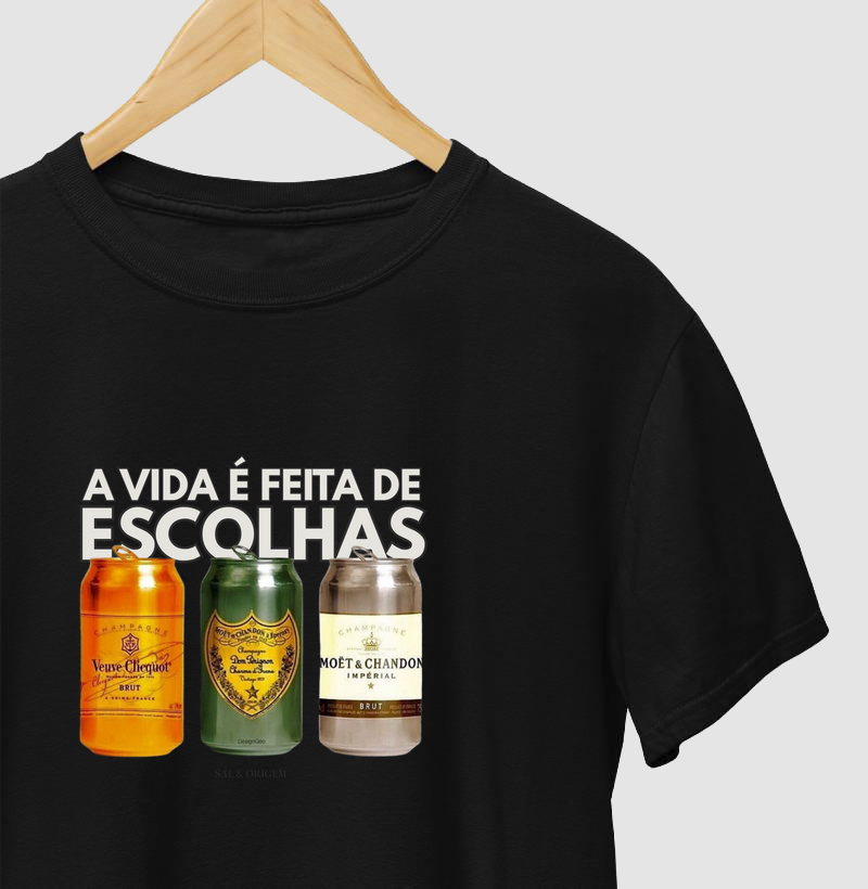 A vida é feita de escolhas -> Latas