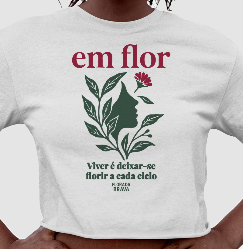 Em flor