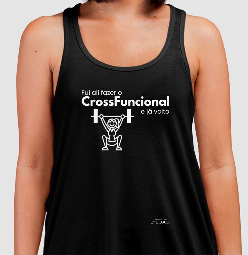 Fui ali fazer o CrossFuncional e já volto