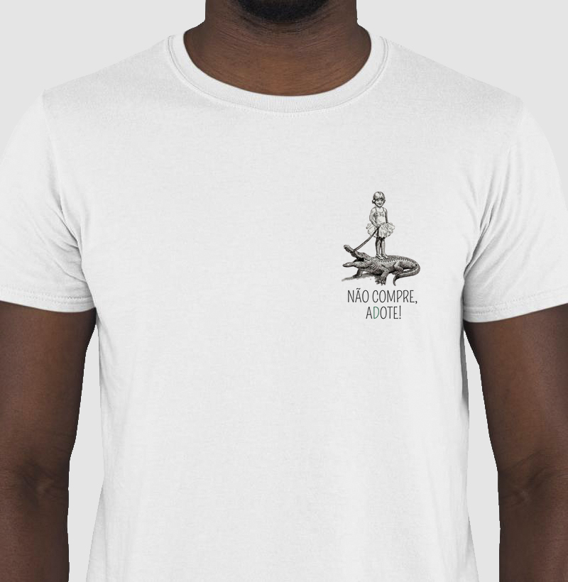 Não compre, adote! Jacaré
