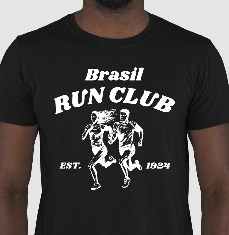 Brasil run club - estampa central 