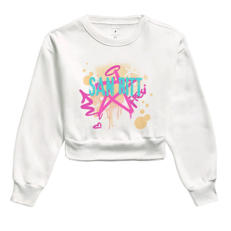 Cropped Moletom  S★R 